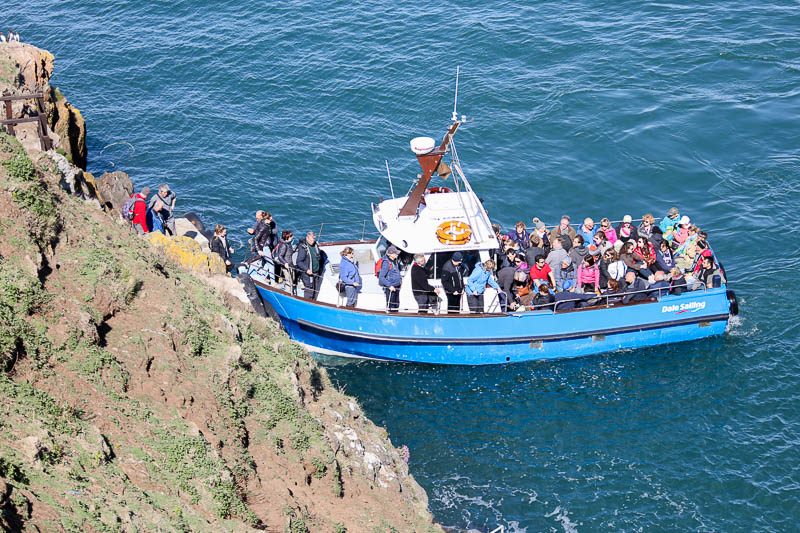 Boat to Skomer 26