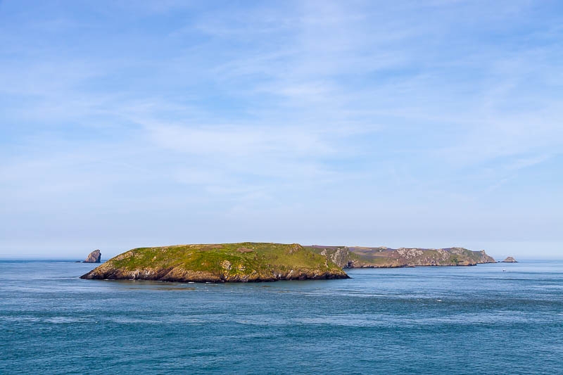 Skomer Island Location